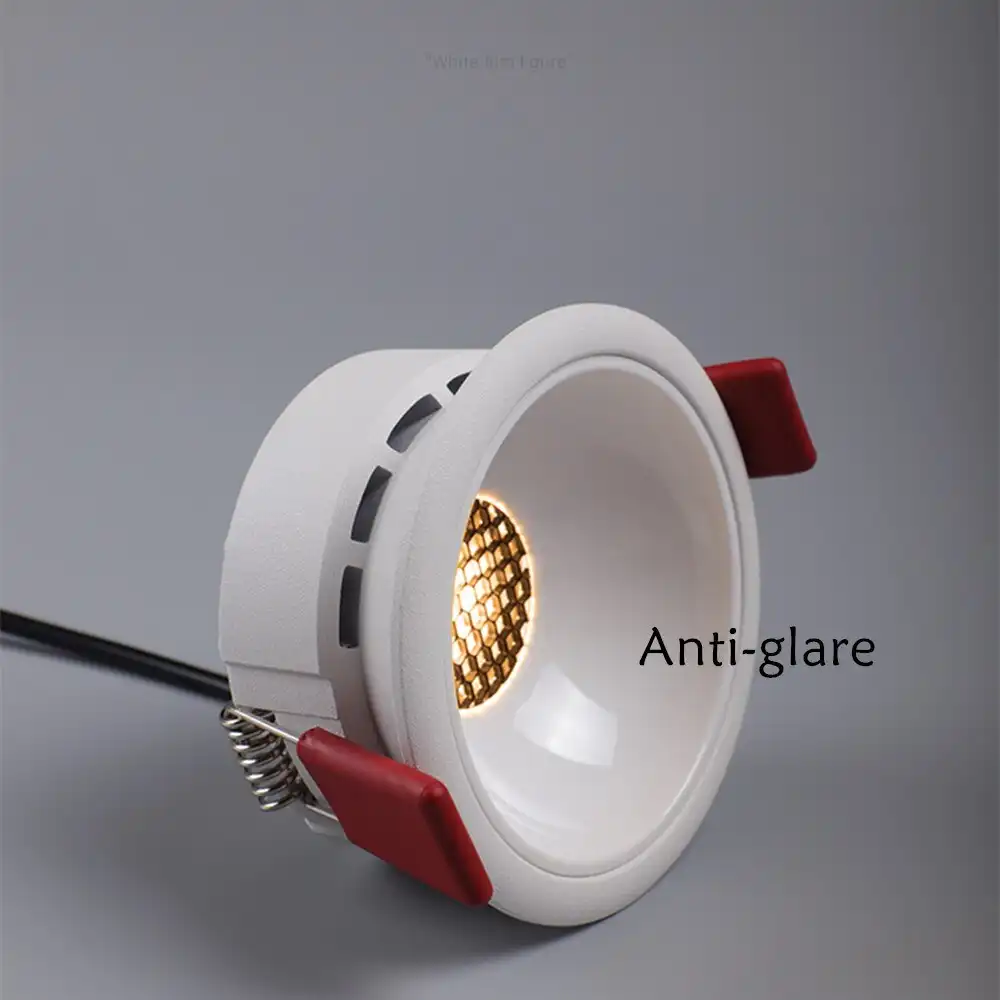 How far apart should recessed spotlights be?